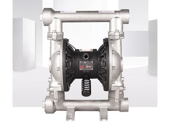 Bomba de diafragma actuada neumática dual de acero inoxidable